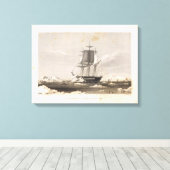 Toile Antarctique 2 (Insitu (Plancher de Bois))