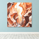 Toile Antelope Canyon (Insitu (Plancher de Bois))