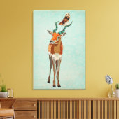 Toile Antelope & Owl (Insitu(Salon))