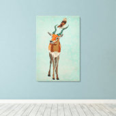 Toile Antelope & Owl (Insitu (Plancher de Bois))