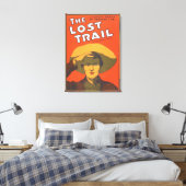 Toile Anthony E. Wills "The Lost Trail" Wester Theatre (Insitu(Chambre))