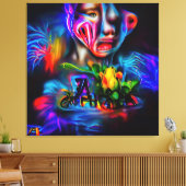 Toile Anthrophobie 2 (Insitu(Salon))