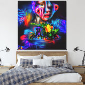 Toile Anthrophobie 2 (Insitu(Chambre))