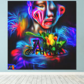 Toile Anthrophobie 2 (Insitu (Plancher de Bois))