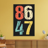 Toile Anti-Trump - 86 47 I (Insitu(Salon))