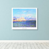 Toile Antibes, Effet après-midi, 1888 Claude Monet cool, (Insitu (Plancher de Bois))