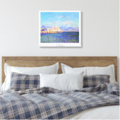 Toile Antibes, Effet après-midi, 1888 Claude Monet cool, (Insitu(Chambre))