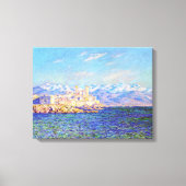 Toile Antibes, Effet après-midi, 1888 Claude Monet cool, (Recto)