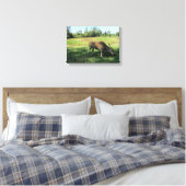 Toile Antilope pâturant (Insitu(Chambre))