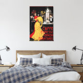 Toile Antique Café Italien Bar Espresso Ad Poster (Insitu(Chambre))