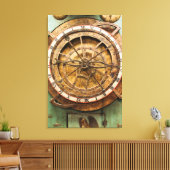 Toile Antique horloge face, Allemagne (Insitu(Salon))