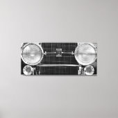 Toile Antique Vieux Timer Cadillac Headlights (Recto)
