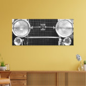 Toile Antique Vieux Timer Cadillac Headlights (Insitu(Salon))
