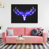 Toile Antlers électriques (Insitu(Salon))