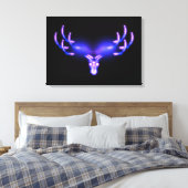 Toile Antlers électriques (Insitu(Chambre))
