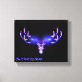 Toile Antlers électriques (Recto)