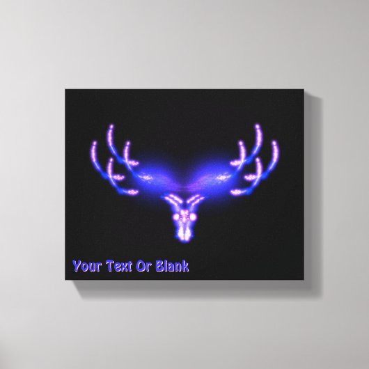 Toile Antlers électriques (Recto)