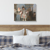 Toile Antoine Watteau - Les Comédiens Français (Insitu(Chambre))