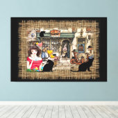 Toile Anton Pieck - Magasin de chimiste (Insitu (Plancher de Bois))