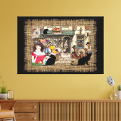 Toile Anton Pieck - Magasin de chimiste (Insitu(Salon))