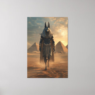 Toile Anubis Canvas – Egyptian Mythology Wall Art