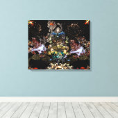 Toile Anunnaki (Enlil) (Insitu (Plancher de Bois))