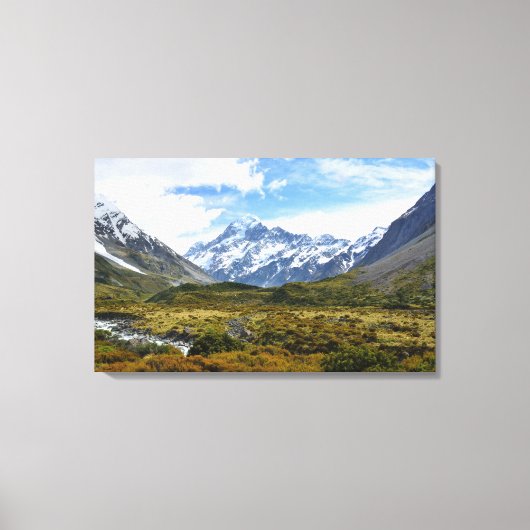 Toile Aoraki / Mount Cook (Recto)
