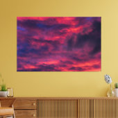 Toile août rouge (Insitu(Salon))