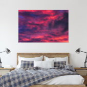 Toile août rouge (Insitu(Chambre))