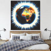 Toile *~* AP70 Light Earth World Cosmic Love (Insitu(Chambre))