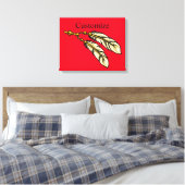 Toile Apache Feathers Thunder_Cove (Insitu(Chambre))