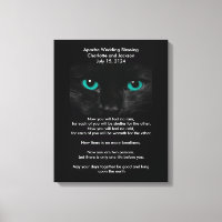 Apache Mariage Bénédiction Chat Noir