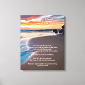 Toile Apache Mariage Bénédiction Sandy Beach Bord de mer (Recto)