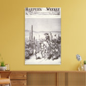 Toile Apache Scouts dirige la patrouille de l'armée à la (Insitu(Salon))