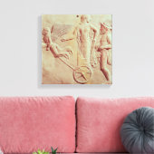 Toile Aphrodite et Hermes sur un char (Insitu(Salon))