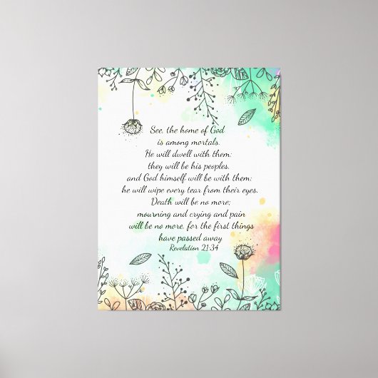 Toile Apocalypse 21:34 (Recto)