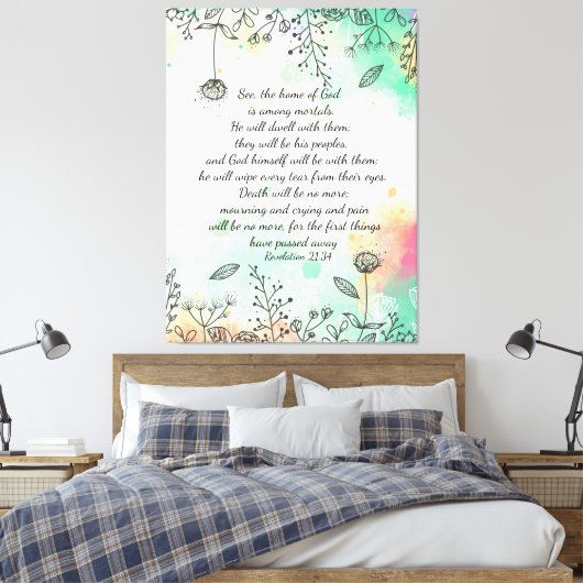 Toile Apocalypse 21:34 (Insitu(Chambre))