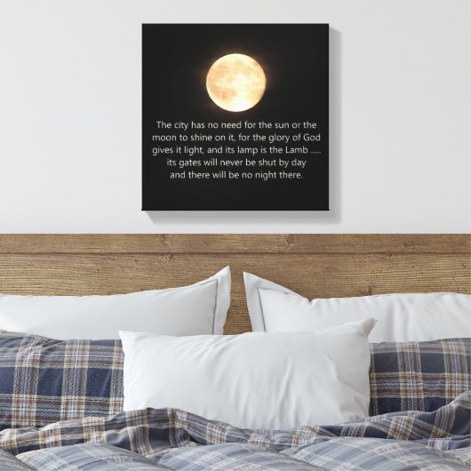 Toile Apocalypse 21 Lune et nuit Plus (Insitu(Chambre))