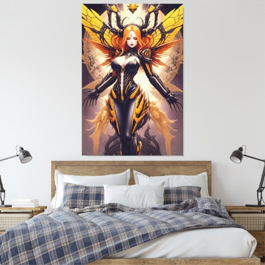 Toile Apoidea - Queen Bee 004 (Insitu(Chambre))