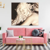 Toile Apollo et Daphne, détail de la tête de Daphné (Insitu(Salon))