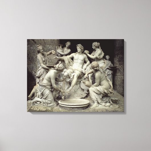 Toile Apollo Tended by the Nymphs (Recto)