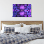 Toile Apophyse fractal - Fusion d'atomes - triptyque (Insitu(Chambre))