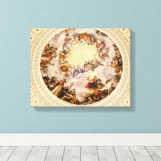 Toile Apothéose de Washington (Insitu (Plancher de Bois))