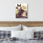 Toile Appaloosa dans le baudrier (Insitu(Chambre))