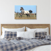 Toile Appaloosa Horse Running 3 (Insitu(Chambre))