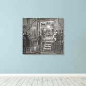 Toile Appareils électriques pour la tour de l'horloge (Insitu (Plancher de Bois))