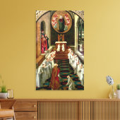 Toile Apparition de la Vierge à une communauté (Insitu(Salon))