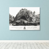 Toile Apparition de la Vierge Marie (Insitu (Plancher de Bois))