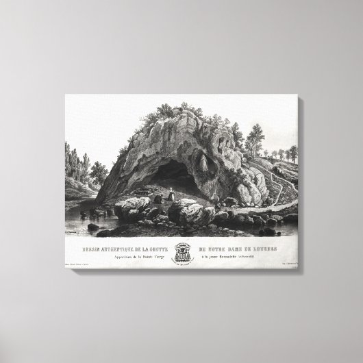 Toile Apparition de la Vierge Marie (Recto)