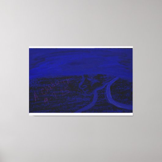 Toile Apparition in the Sea Stretched Canvas Print (Recto)